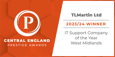 Prestige Award – Central England – IT Support Company of the Year – 2023/2024