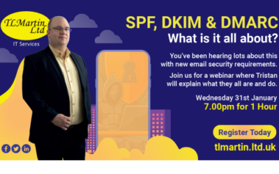 31st January 2023 – SPF, DKIM & DMARC: What is it all about?