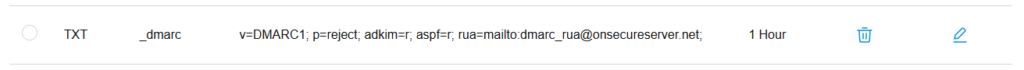 123 Reg DMARC default DMARC record