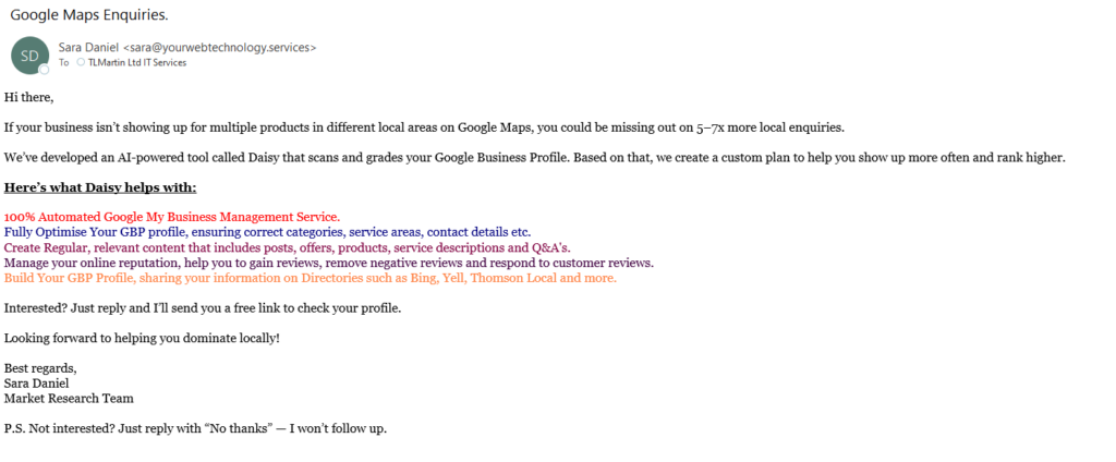 Spam Email