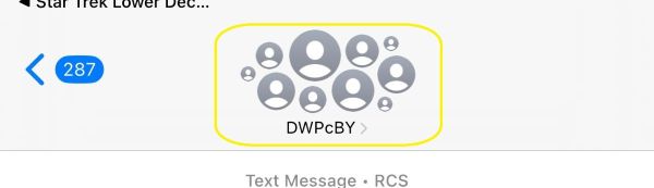 Group Message - not what DWP does