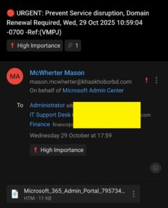 Scam Calendar Invoite